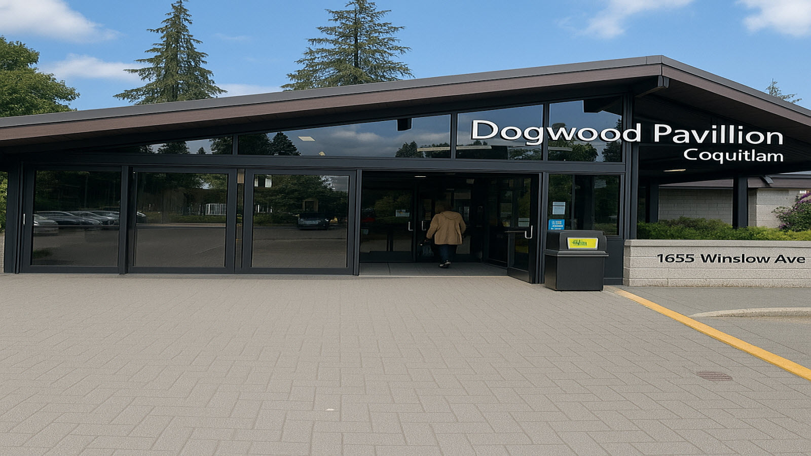 Dogwood Pavilion entrance